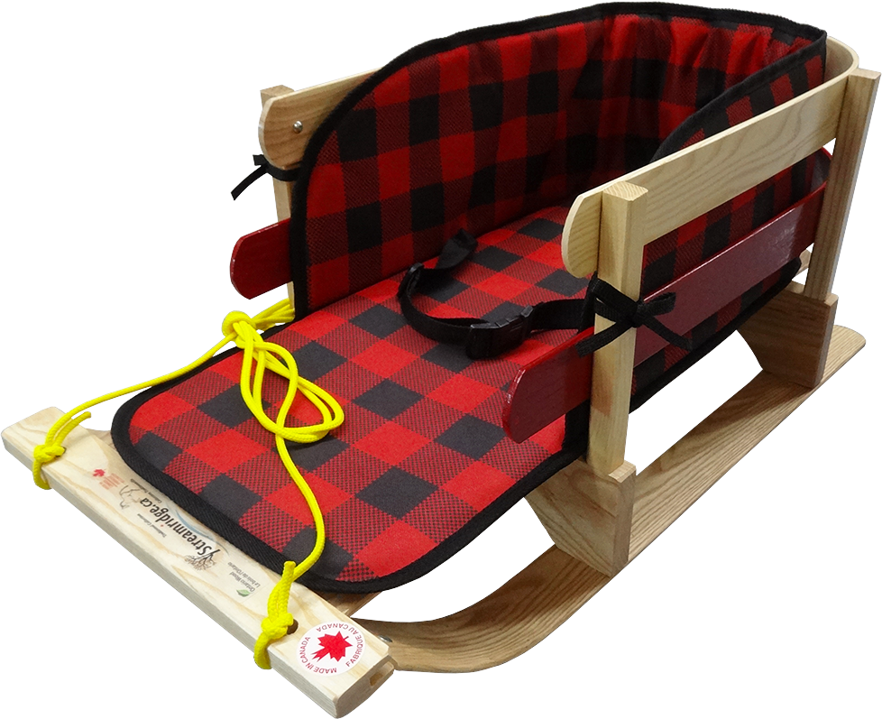 Traditional Sleigh with Belted Plaid Pad - ERA Group